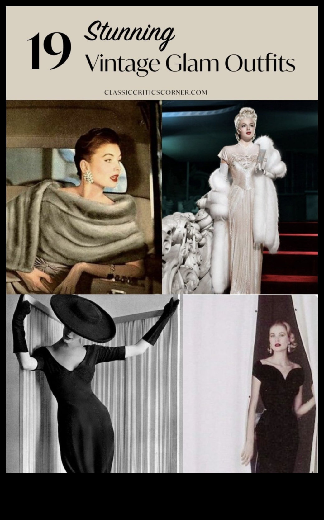 Vintage Glam: Απολαύστε τη διαχρονική γοητεία των κλασικών κομματιών