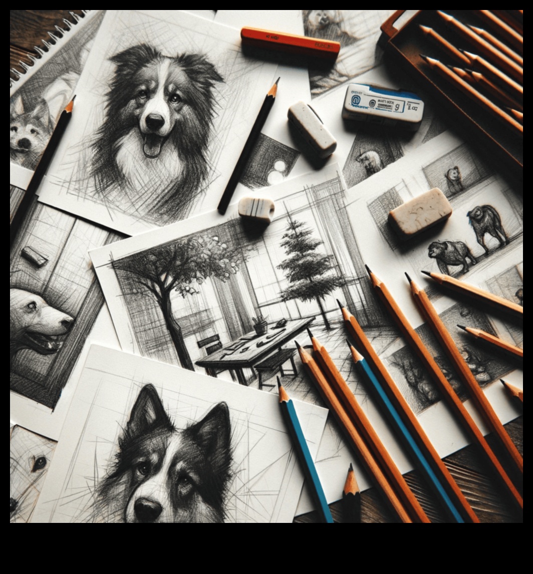 Σκίτσο με γραφίτη για χαλάρωση: Εύρεση του Ζεν στην τέχνη με μολύβι