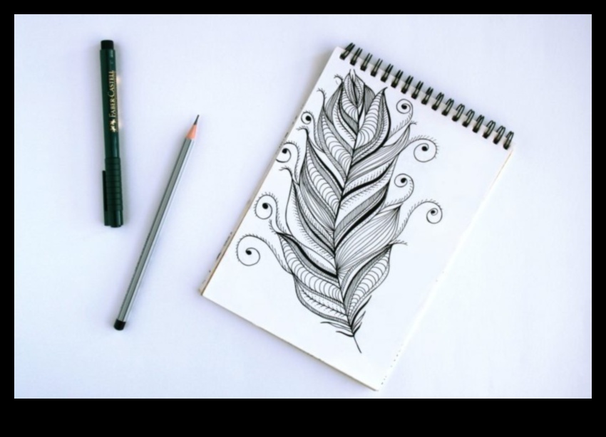 Σκίτσο με γραφίτη για χαλάρωση: Εύρεση του Ζεν στην τέχνη με μολύβι