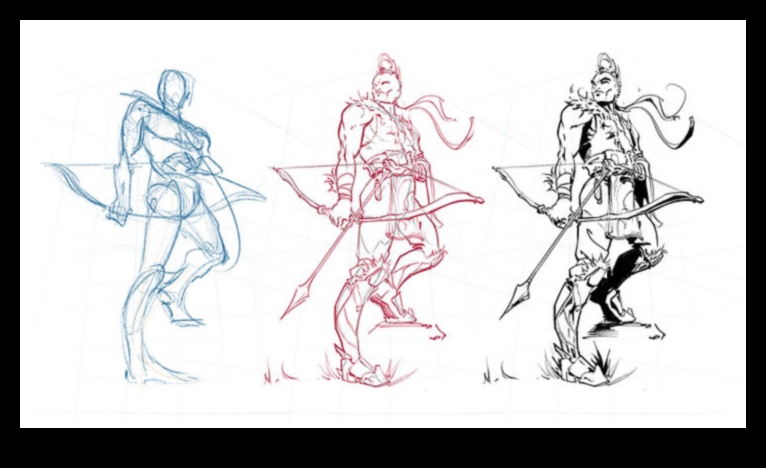 Δυναμικά πορτρέτα: Μεταφορά χαρακτήρων μέσω σχεδίασης φιγούρων