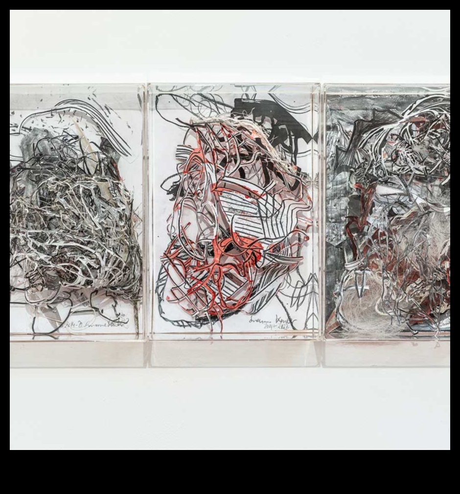 Experimental Artistry: Pushing Boundaries in Abstract Drawings