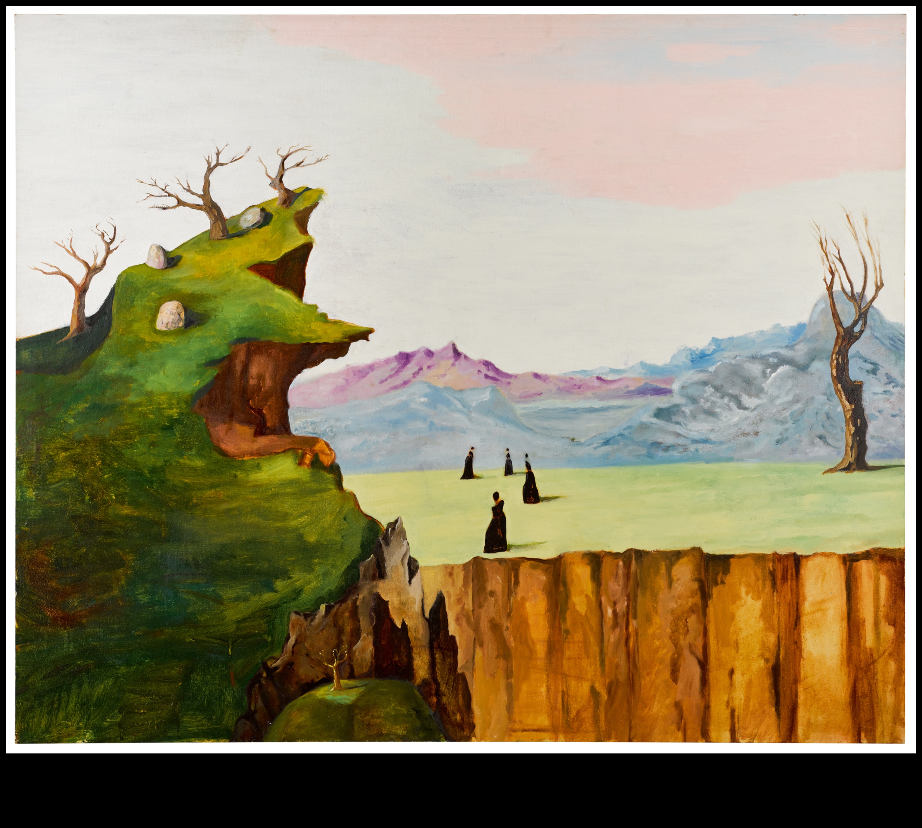 Enchanting Dreams: Expressive Surrealism in Pencil