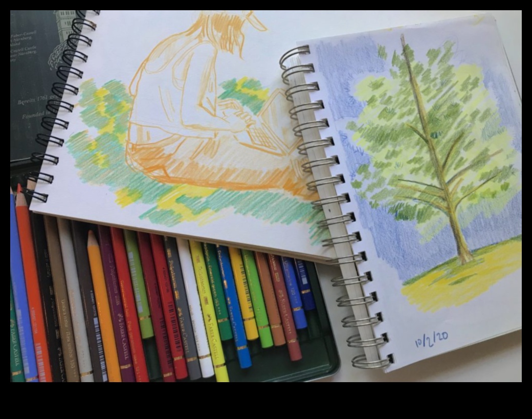 Σχέδιο με παστέλ μολύβια: Τεχνικές για λεπτές λεπτομέρειες