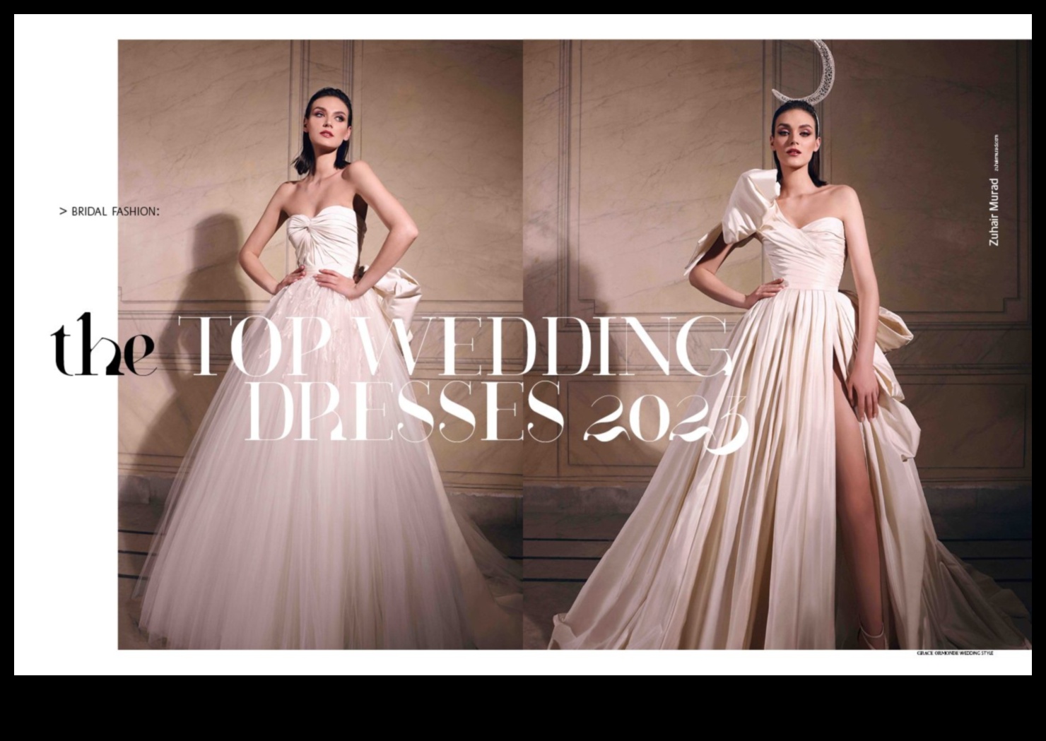 Elegance Redefined: Couture Cool Modern Bridal Wonders