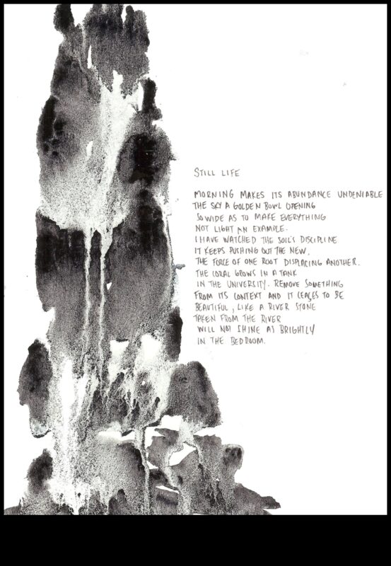 Αντικείμενα με μελάνι: Η ποίηση της νεκρής φύσης