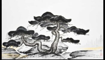 Inked Serenity: Καταγραφή ήρεμων σκηνών με στυλό και πινέλο