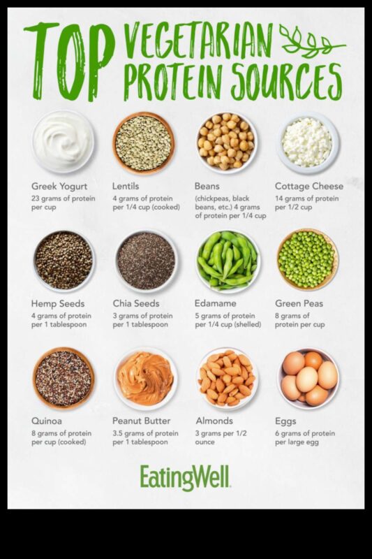 Δίαιτες υψηλής περιεκτικότητας σε πρωτεΐνες για χορτοφάγους: Πηγές πρωτεΐνης με φυτική ενέργεια
