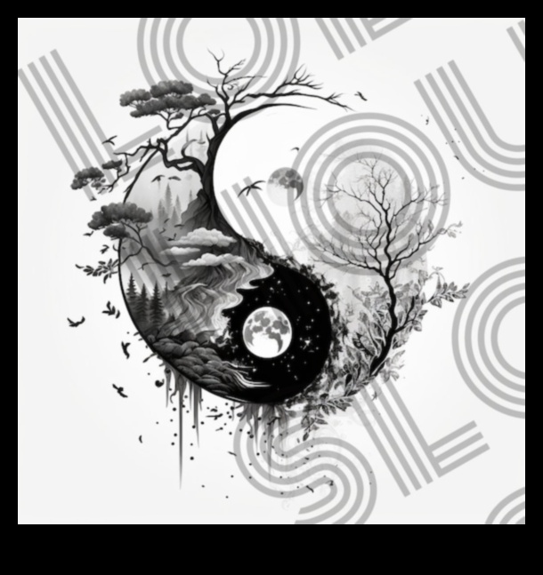 Ασπρόμαυρη Αρμονία: Επίτευξη ισορροπίας στην τέχνη μελανιού